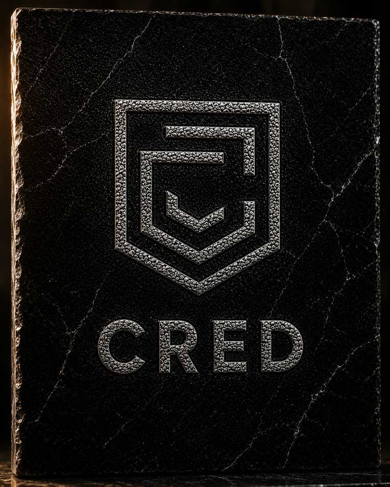 CRED Custom Marble & Glass Art Hand Hammered Portraits