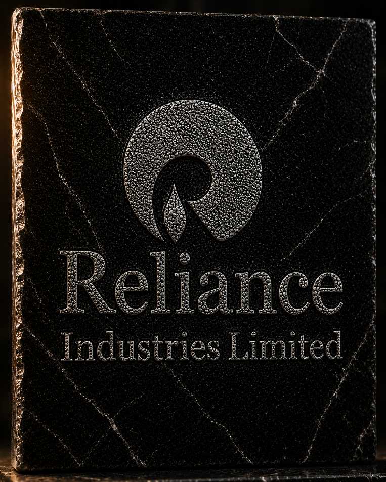 Reliance Industries Custom Marble & Glass Hand Hammered Art
