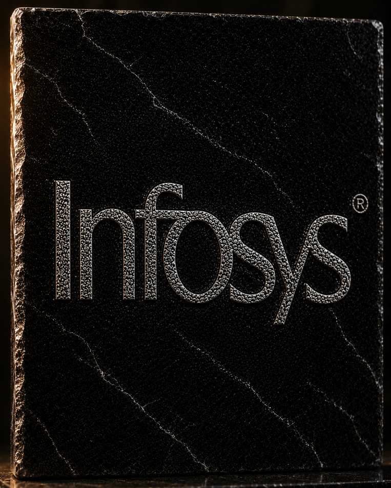 Infosys Custom Marble & Glass Hand Hammered Art Painting Wall Decor